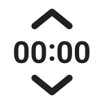 Time Picker SVG Icon
